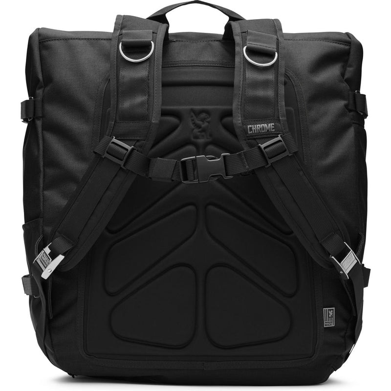 Chrome Warsaw 2.0 Messenger Backpack | Black