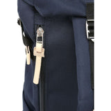 Sandqvist Harald Backpack | Navy/Natural Leather