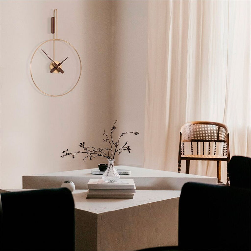 Nomon Mini Daro Clock | Micro Dargo, Hands In Walnut Wood