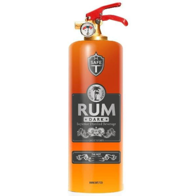 Safe-T Designer Fire Extinguisher | Liquid - Rum  
