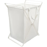 Yamazaki Laundry Hamper with Cotton Liner - Two Sizes