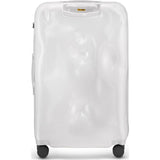 Crash Baggage Icon Tone on Tone Trolley Suitcase | Lucent White