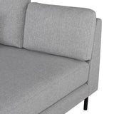 Nuevo Gigi Modular Sofa | Linen/Black