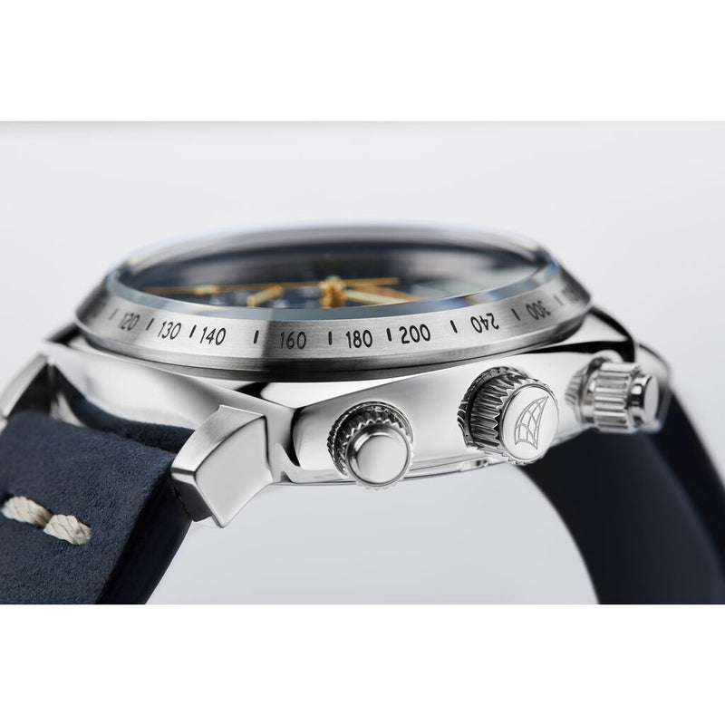 Spinnaker Hull Chronograph SP-5068-03 Quartz Watch | Blue/Blue