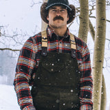 Filson Mackinaw Wool Bibs | Forest Green