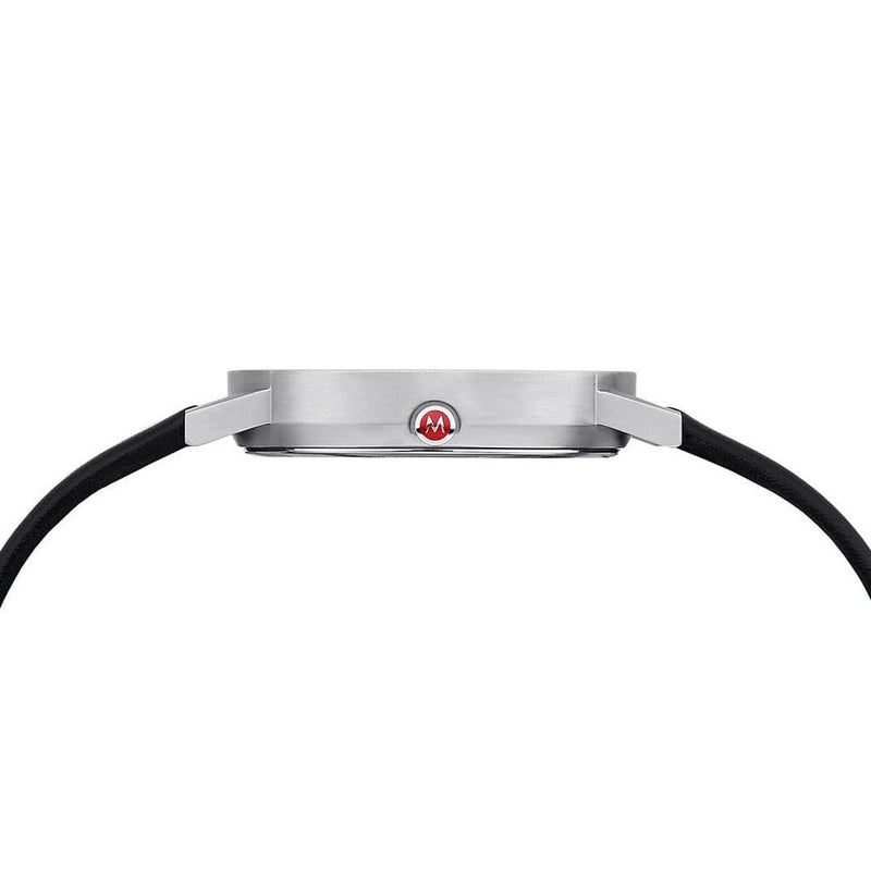 Mondaine Classic 36 mm Watch | St. Steel Brushed / White