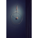 Nomon Daro Wall Clock | Brass/Walnut