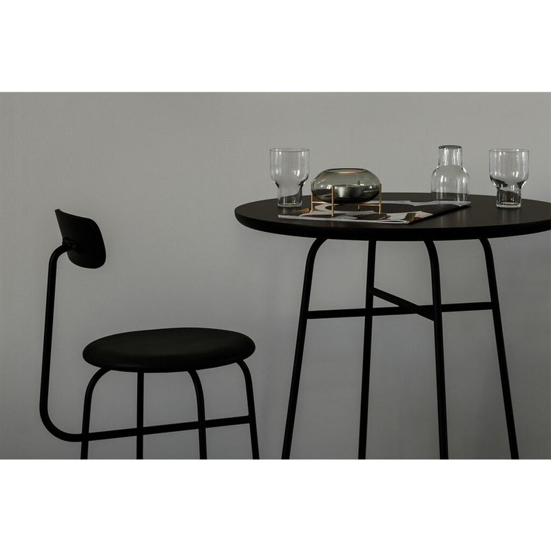 Menu Design Afteroom Bar Chair | Black Legs