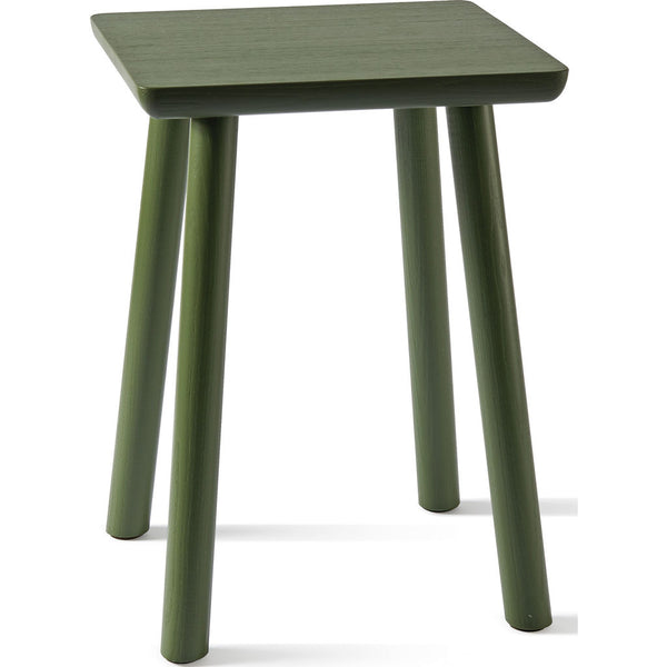 Atipico Acrocoro Ash Wood Stool | Olive Green 9485