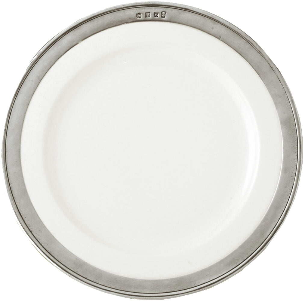Match Convivio Dinner Plate White Sportique