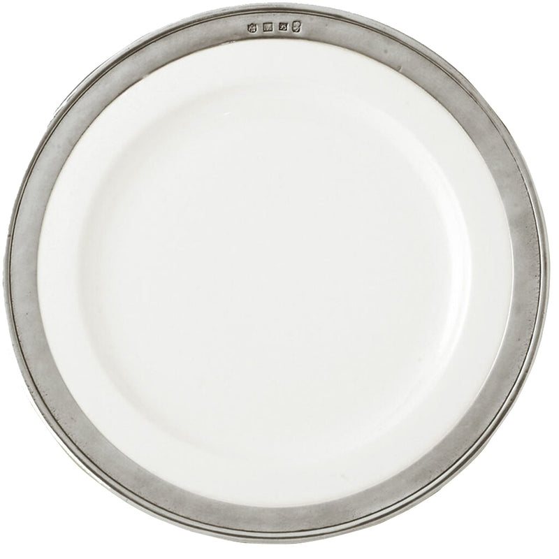 Match Convivio Dinner Plate | White