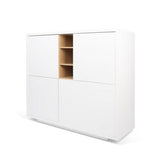 Temahome Niche Cupboard | Pure White / Oak