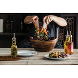 Picnic Time Toscana  Fabio Viviani Mescolare Large Salad Bowl w/ Integrated Serving Tools