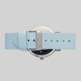 The Horse Original Silver Watch | Powder Blue A18
