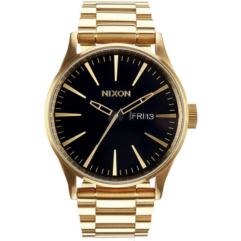 Nixon Sentry SS Men's Watch | All Gold / Black
