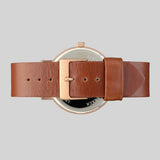 The Horse Original Brushed Rose Gold Watch | Walnut ST0123-A5