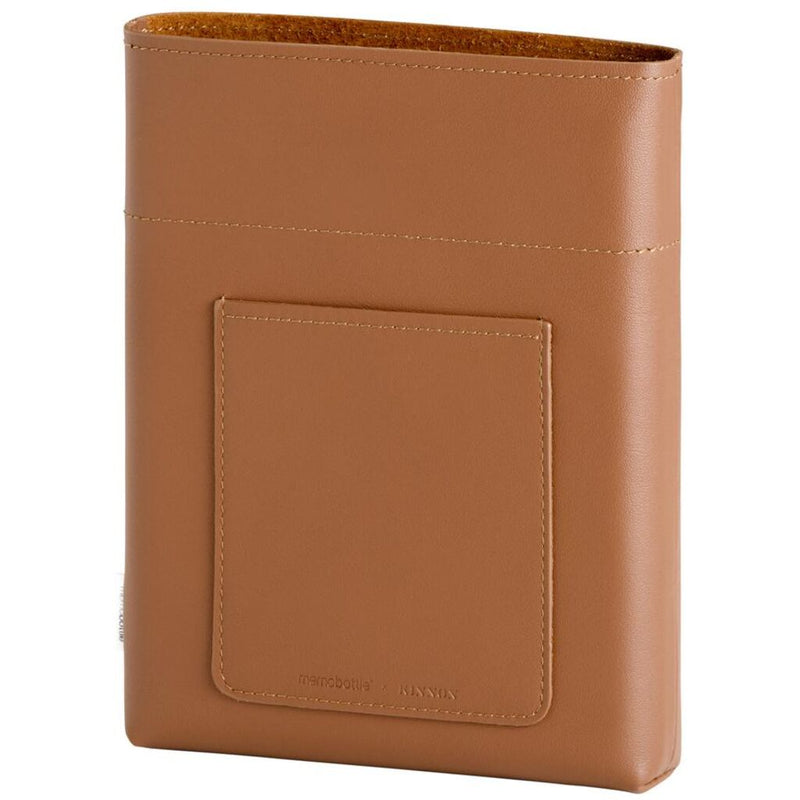Memobottle A5 Water Bottle Sleeve | Premium Grain Leather