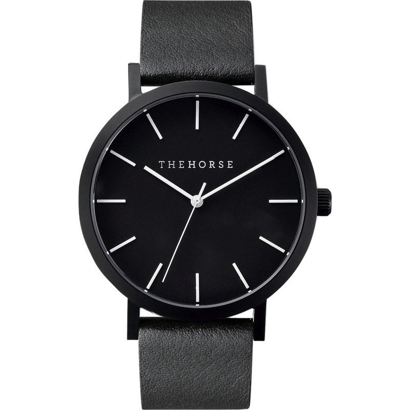 The Horse Original Matte Black Watch | Black ST0123-A6