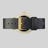 The Horse Original Brushed Gold Watch | Black ST0123-A7