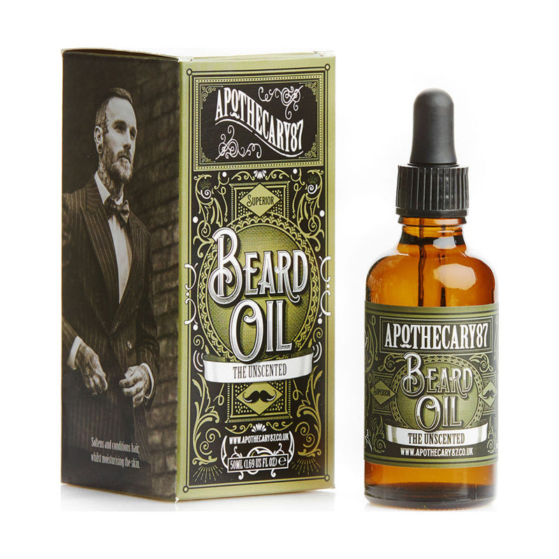 Apothecary 87 Beard Oil - The Unscented 50ml U-2