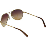 Randolph Engineering Amelia 23K Gold Sunglasses | Oasis Metallic Nylon AR Skull 57MM AA71406-NY