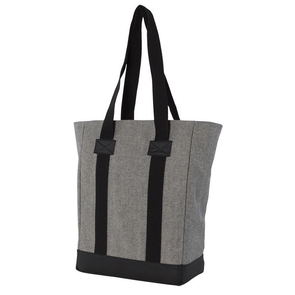 Hex Academy Laptop Tote Bag | Gray