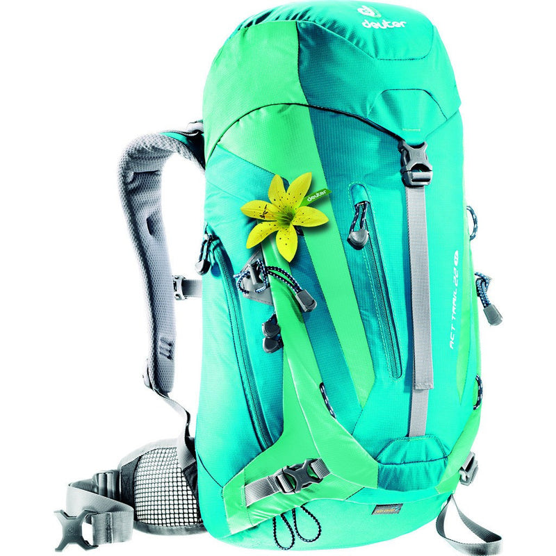 deuter act trail 20 sl backpack Deuter ACT Trail 22L SL Women's Hiking Backpack Petrol/Mint – Sportique