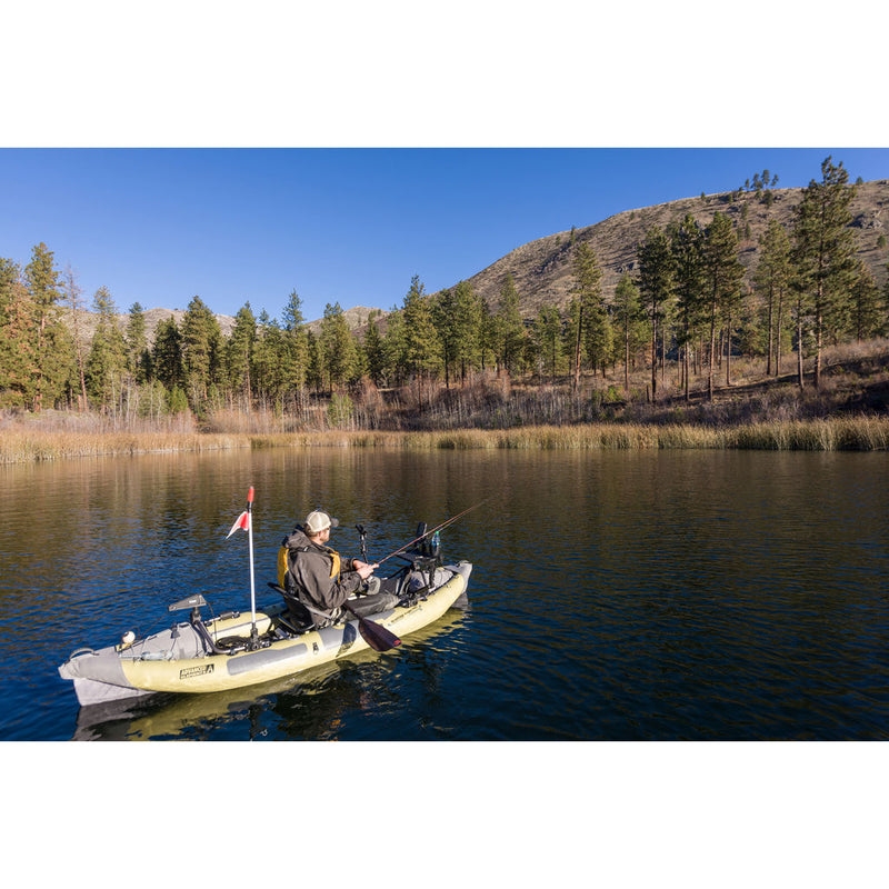 Advanced Elements StraitEdge Inflatable Angler Pro Kayak | Sage/Gray AE1055