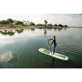 Advanced Elements Lotus Inflatable Yoga Standup Paddle Board w/ Pump & Paddle