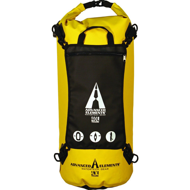 Advanced Elements 40L StashPak Rolltop Dry Bag | Yellow/Black AE3508