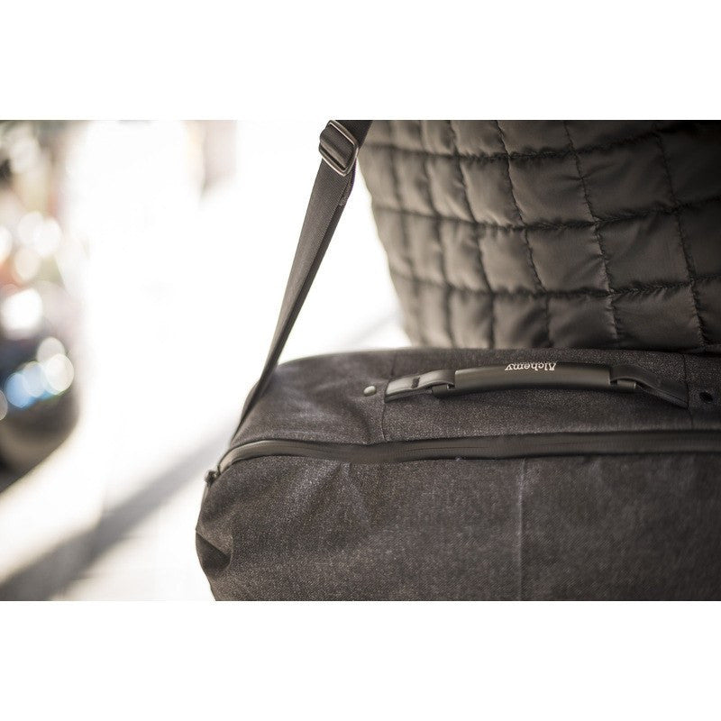 Alchemy Equipment Large Shoulder Bag | Black Wax