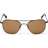 Randolph Engineering Aviator Matte Black | Tan Polarized Skull- Af012