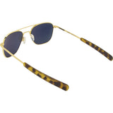 Randolph Engineering Aviator 23K Gold Sunglasses | Gold Flash Mirror Polarized Glass Bayonet 55MM AF51676