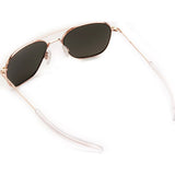 Randolph Engineering Aviator Rose Gold Plated Sunglasses | AGX Glass Bayonet 55MM AF55614