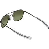 Randolph Engineering Aviator Gun Metal Sunglasses | Jade Metallic Nylon AR Bayonet 55MM AF5R610-NY