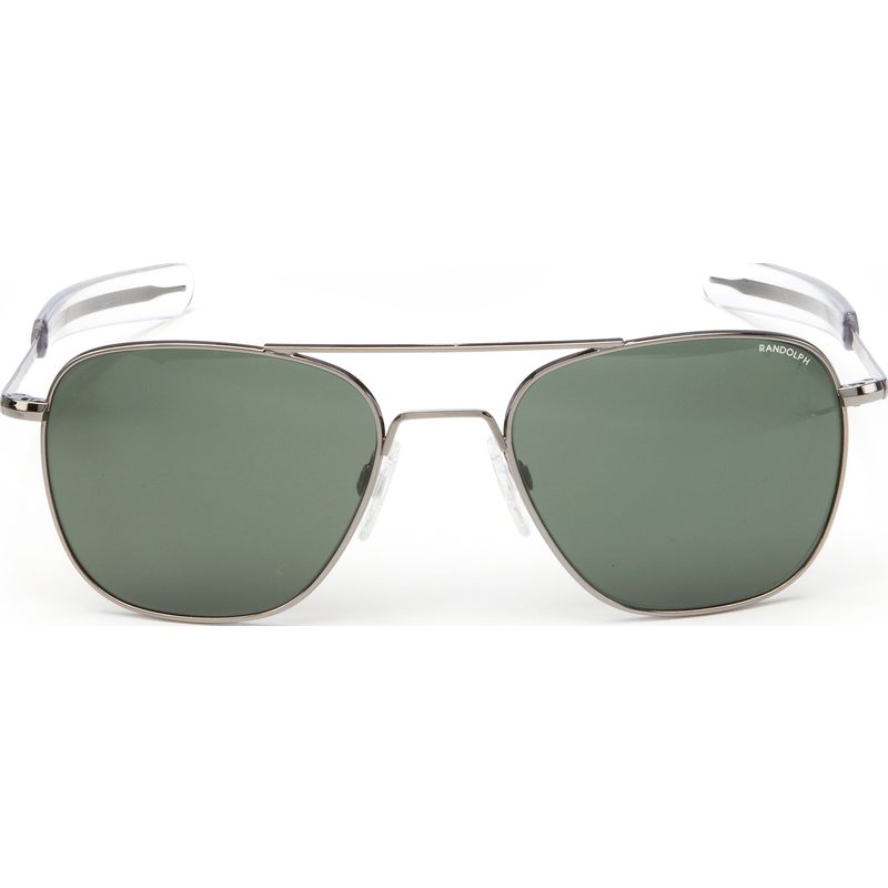 Randolph Engineering Aviator Gunmetal Sunglasses | AGX Glass Bayonet 58MM AF8R614
