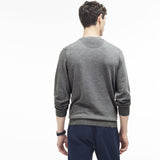 Lacoste Cotton Men's Crew Neck Sweatshirt | Galaxite Chine