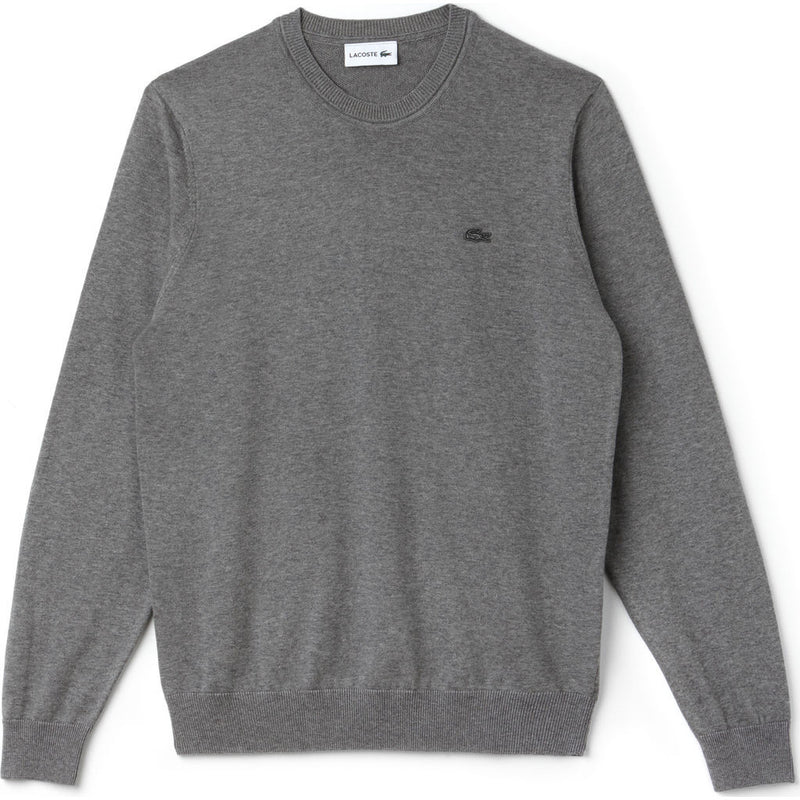 Lacoste Cotton Men's Crew Neck Sweatshirt | Galaxite Chine