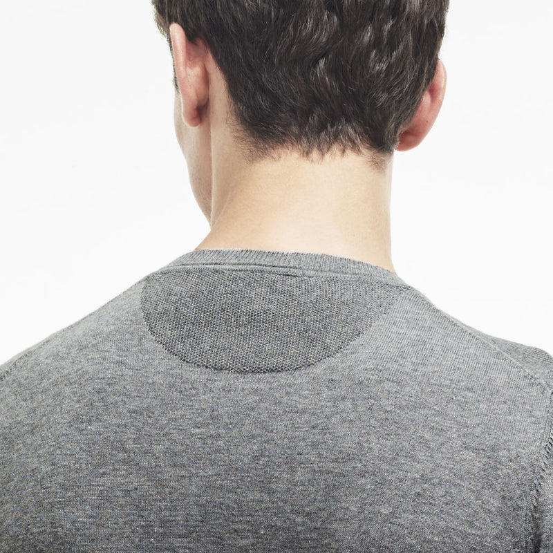 Lacoste Cotton Men's Crew Neck Sweatshirt | Galaxite Chine