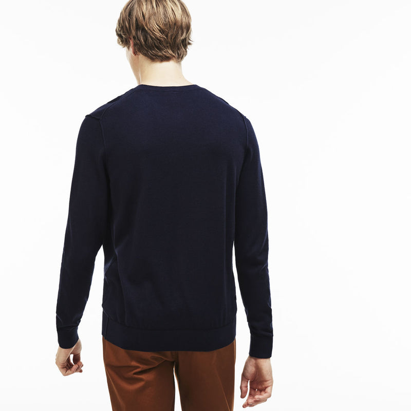 Lacoste Men's Crewneck Sweatshirt | Navy Blue