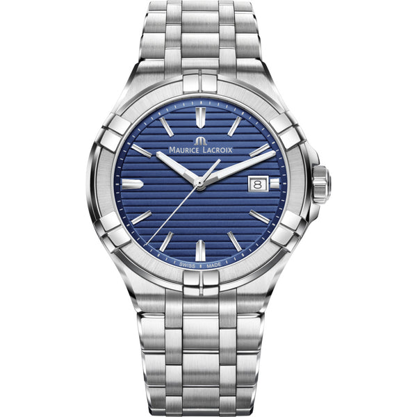 Maurice Lacroix Men's Aikon 42mm Watch | Blue AI1008-SS002-431-1