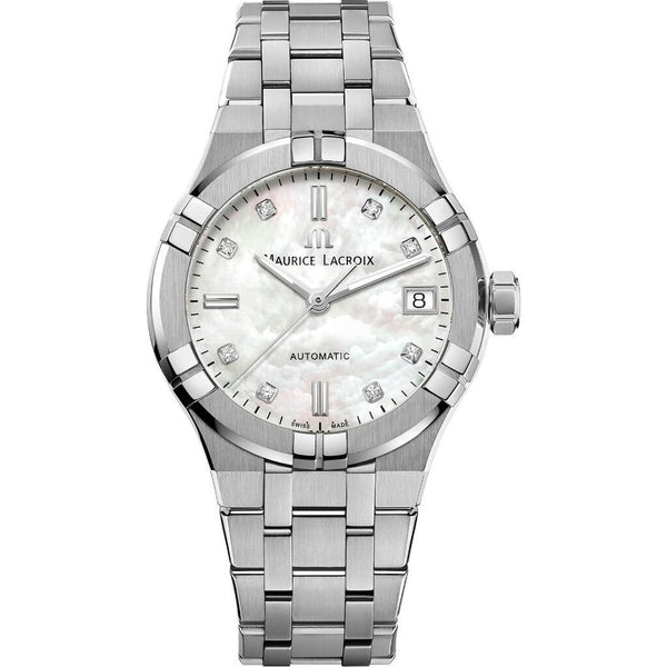 Maurice Lacroix Aikon Automatic 38 Mm White Ceramic Strap Package