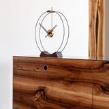 Nomon Aire G Table Clock | Fiberglass/Ash Wood/Brass