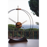 Nomon Aire G Table Clock | Fiberglass/Ash Wood/Brass