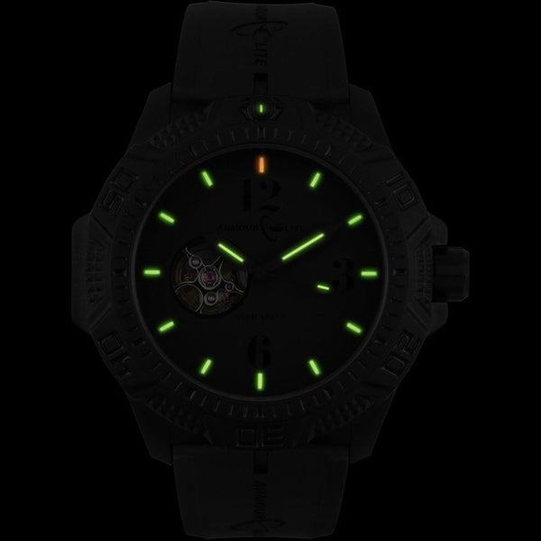 Armourlite Caliber Automatic AL1214 All Black Watch | Rubber