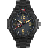 Armourlite Caliber Automatic AL1221 Black-Gold Watch | PVD Steel
