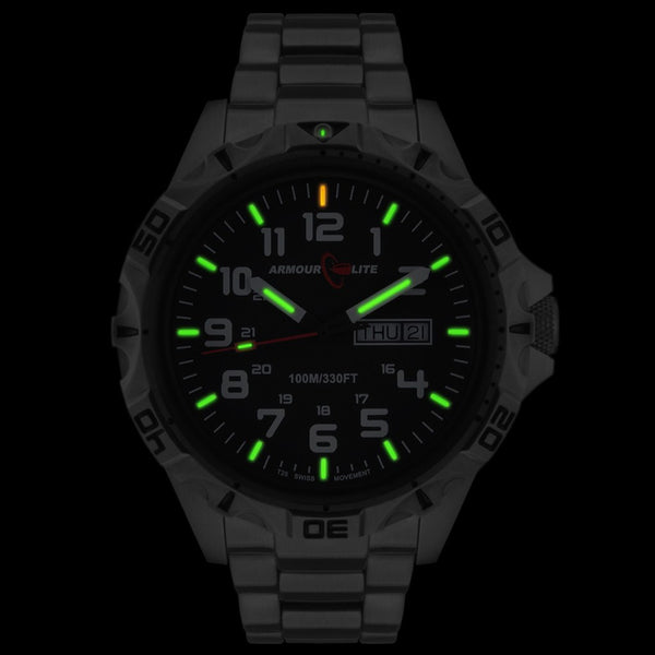 Armourlite Professional AL1401 Silver Watch | Steel