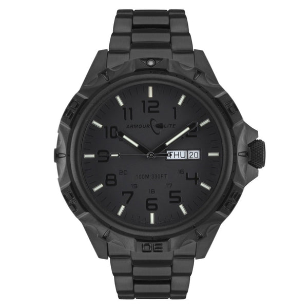Armourlite Professional AL1404 All Black Watch | Steel
