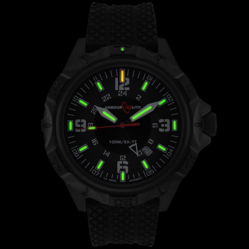 Armourlite Professional AL1413 Black Watch | Rubber