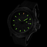 Armourlite Professional Shatterproof Men's Watch Black-Green | Rubber AL41